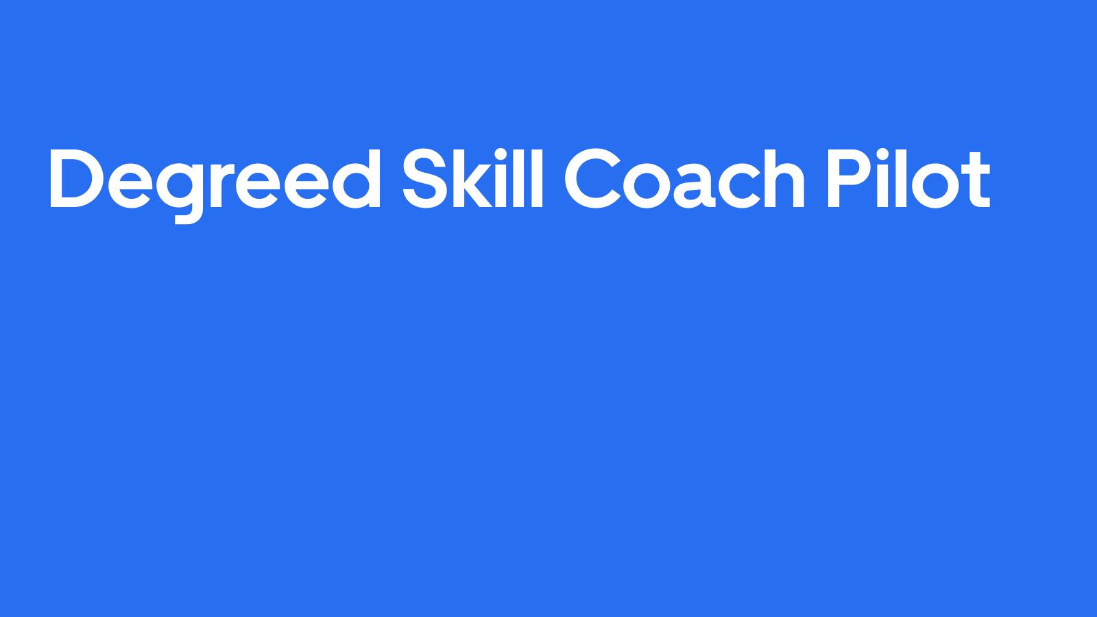 Skill Coach Pilot cover